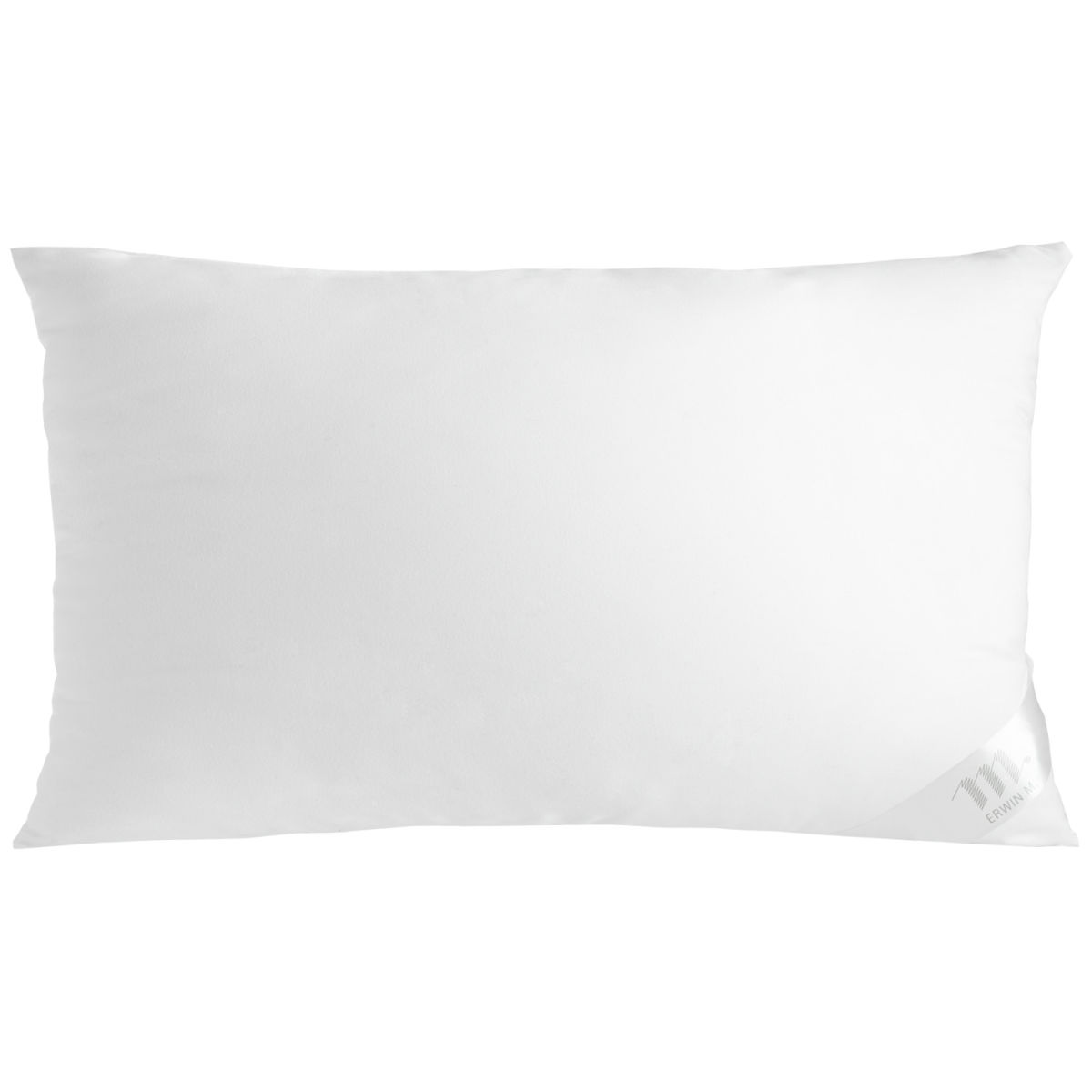Cuscino a 3 strati piume/penne ERWIN M.; 40x80 cm (LxL); bianco