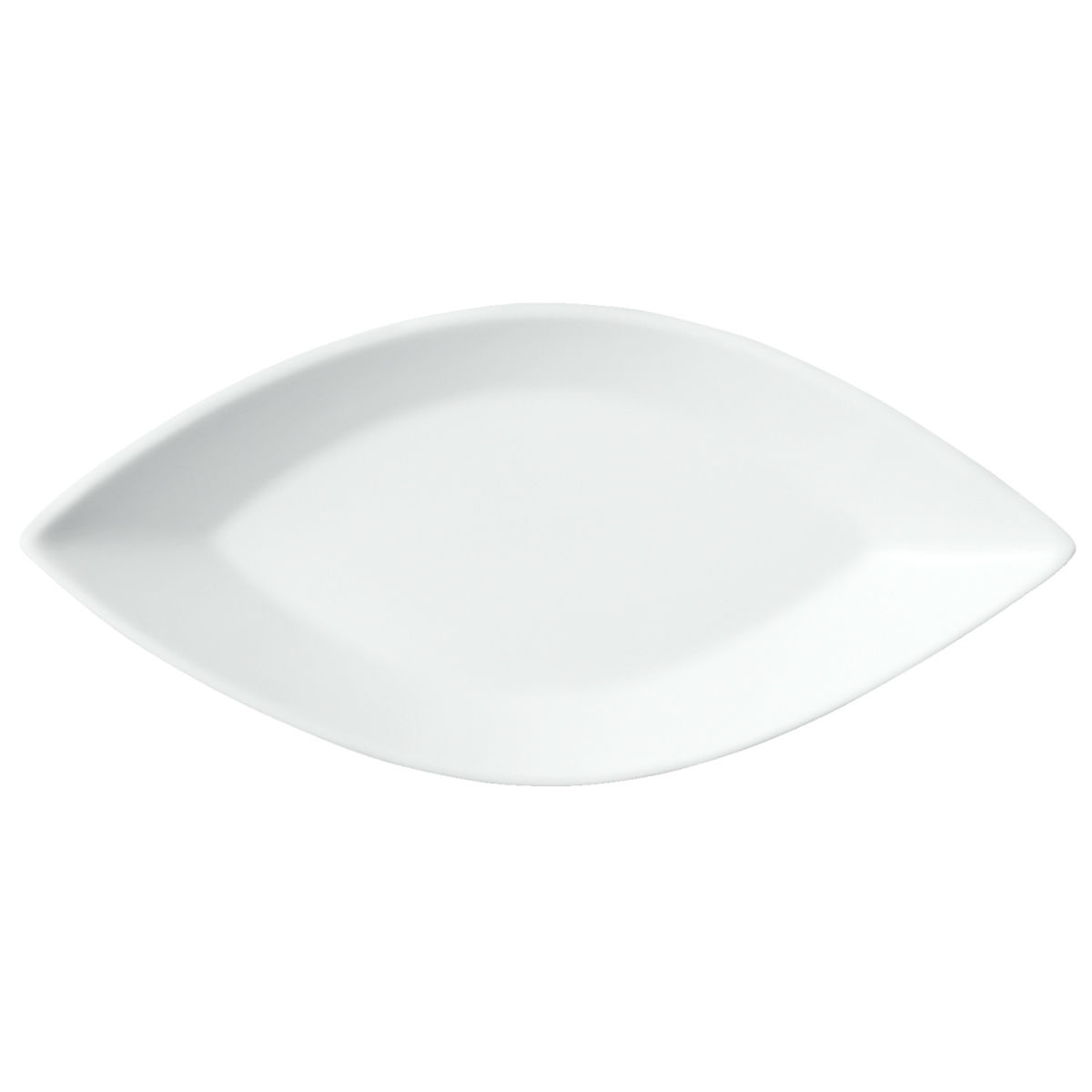 VEGA Servierplatte Schiff 25x13x4 cm (LxBxH); weiß; 6 Stück / Pack