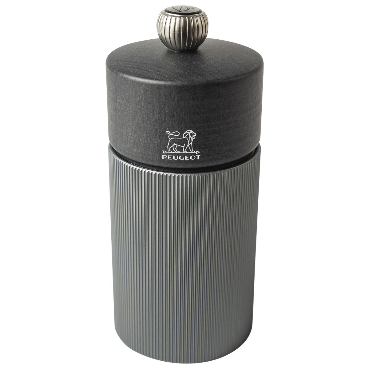 Macinapepe Line Peugeot; 12 cm (H); grigio/nero; 6 pz. / confezione