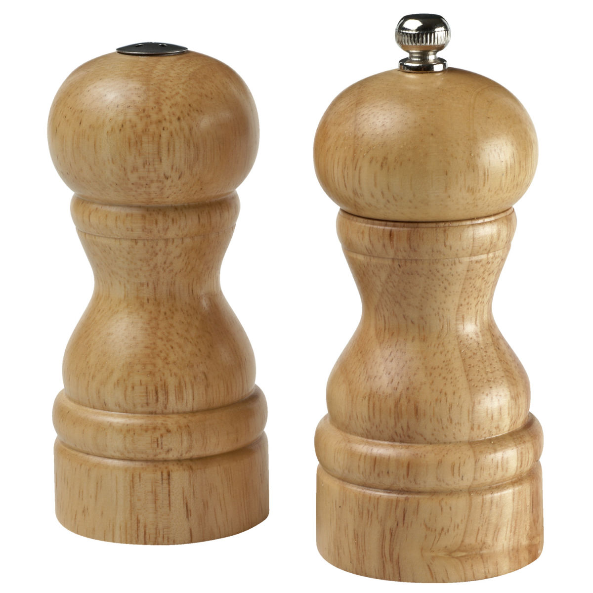 PULSIVA Saltströare / pepparkvarn Mezza; 5.5x13 cm (ØxH); Natur