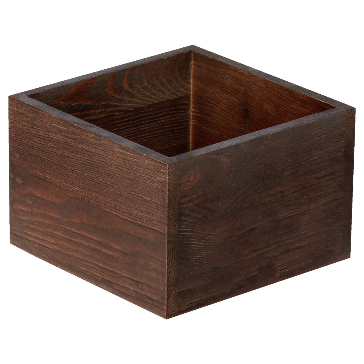 Scatola in legno Gautier senza manici PULSIVA; 15x15x10 cm (LxLxH); marrone