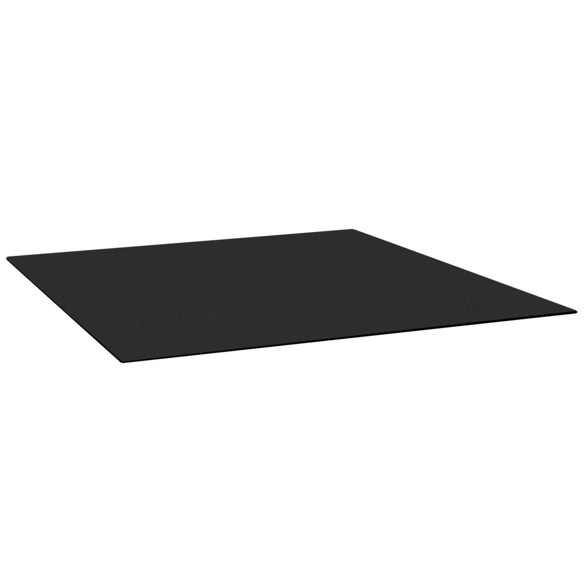 VEGA Glastischplatte Metropolitan Stehtisch 69.5x61x0.5 cm (LxBxH); schwarz; rechteckig