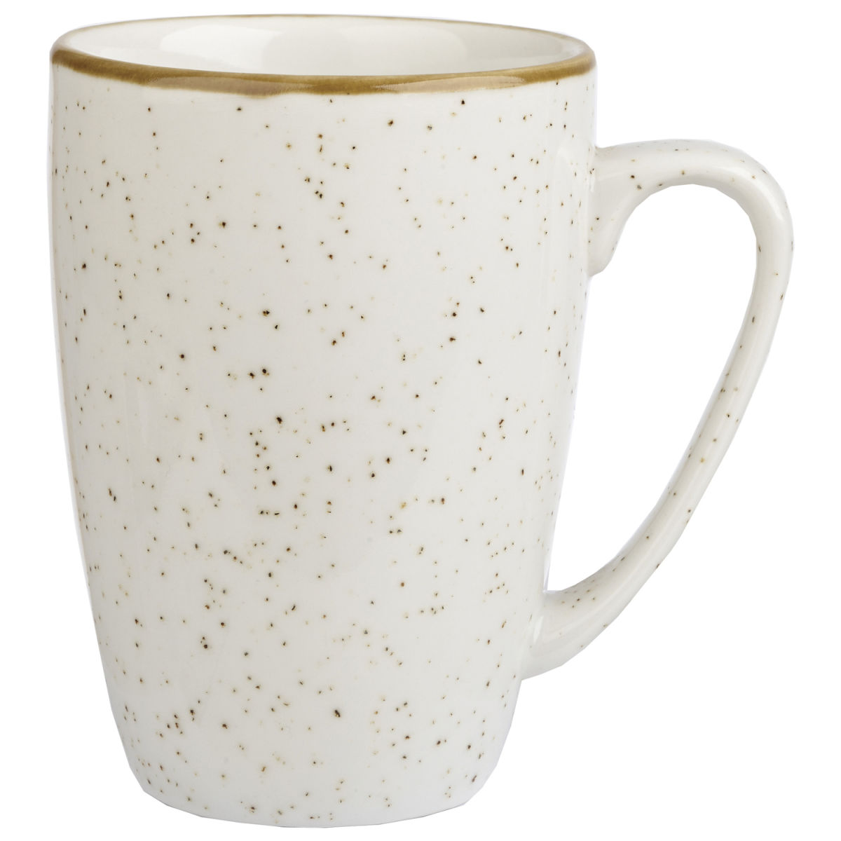 Tazza Mug Stonecast Barley White Churchill; 340 ml, 10.6x11 cm (ØxH); bianco/marrone; 12 pz. / Pacco