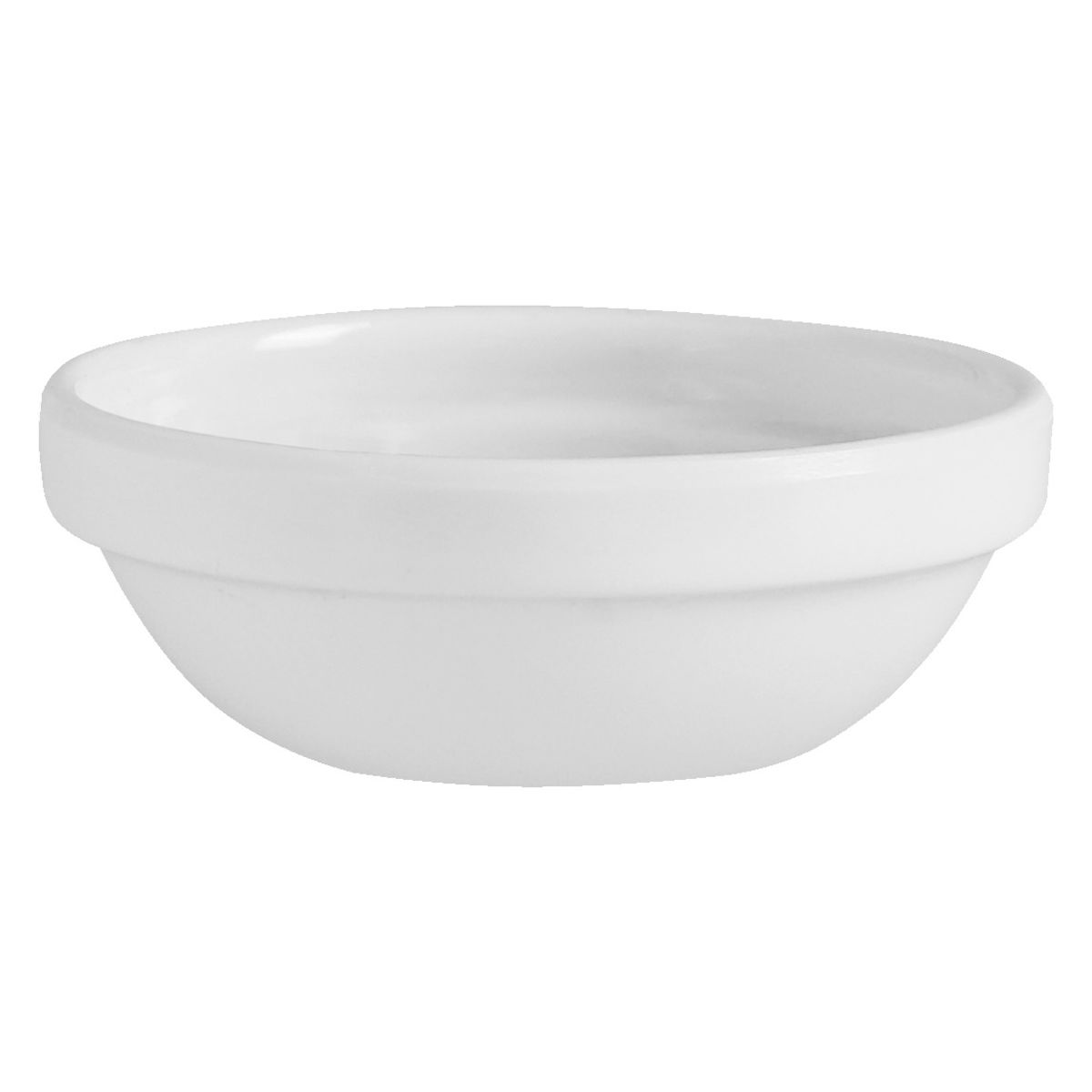 Ciotola in melamina Flex VEGA; 35ml, 6x2.2 cm (ØxH); bianco; rotonda; 6 pz. / confezione