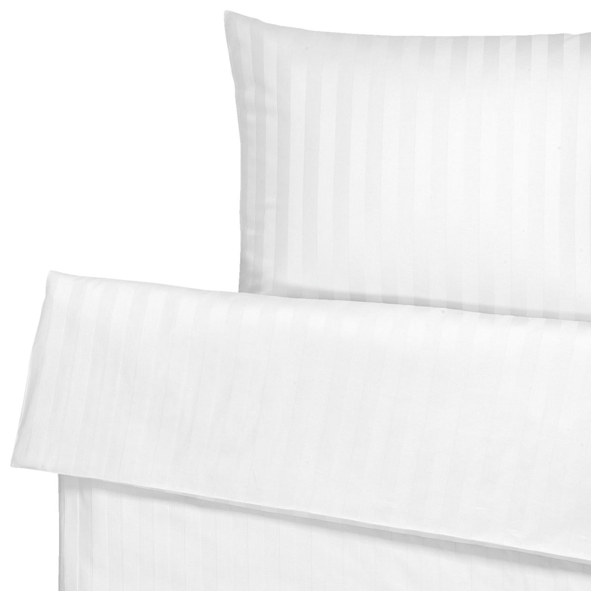 Coordinato Roma-Meran ERWIN M.; 155x220 cm (LxL), 80x80 cm (LxL); bianco