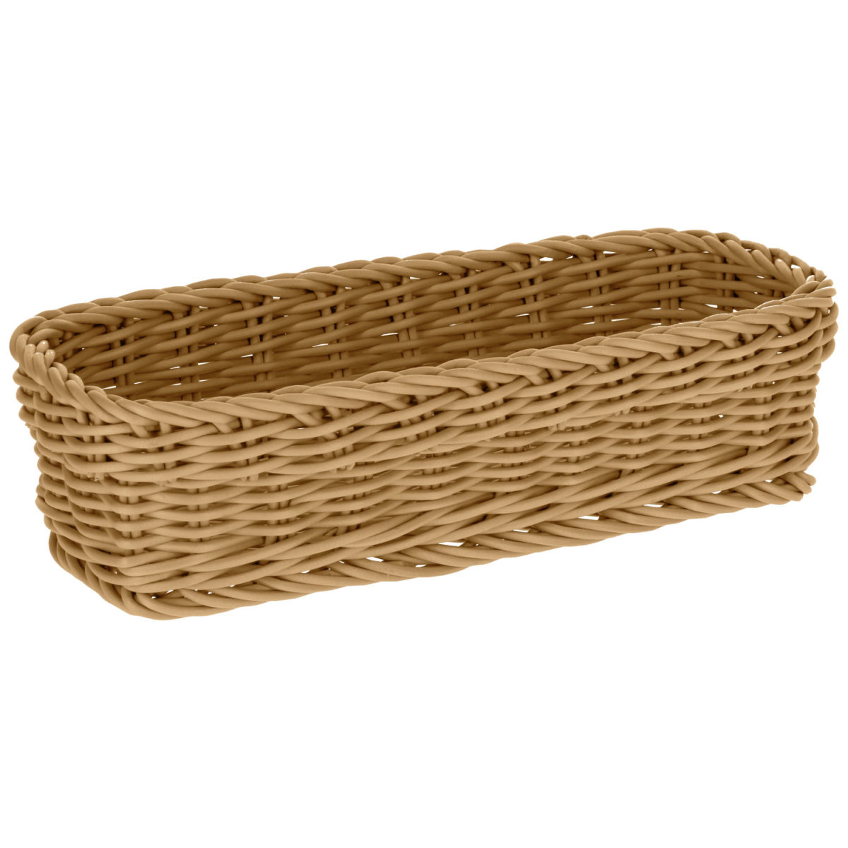 Cestino Igato VEGA; 25x10x6 cm (LxLxH); marrone