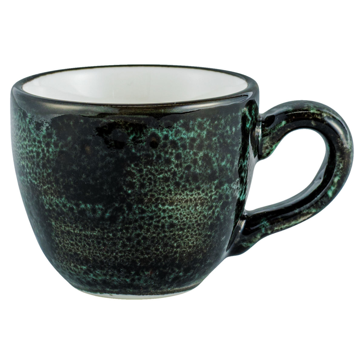 VEGA Espressotasse Black Reef 100 ml, 6.2x5.4 cm (ØxH); grün/schwarz; 6 Stück / Pack