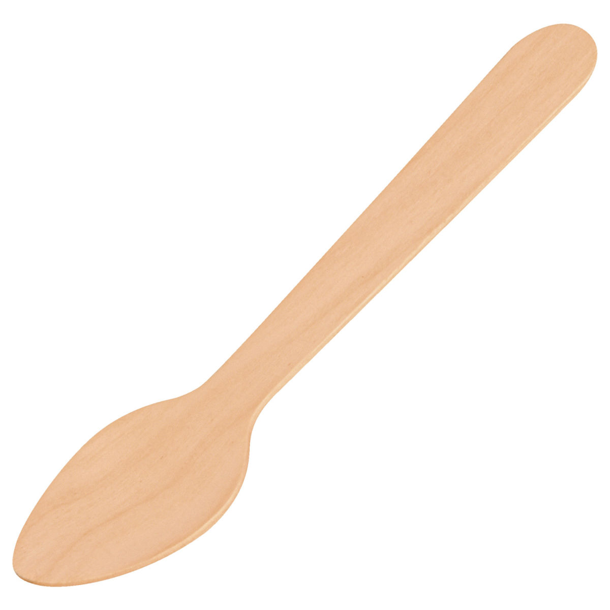 WIMEX Žličice za kavu za jednokratnu upotrebu Betulla; 11 cm (D); Breza; 100 Kom. / Paket