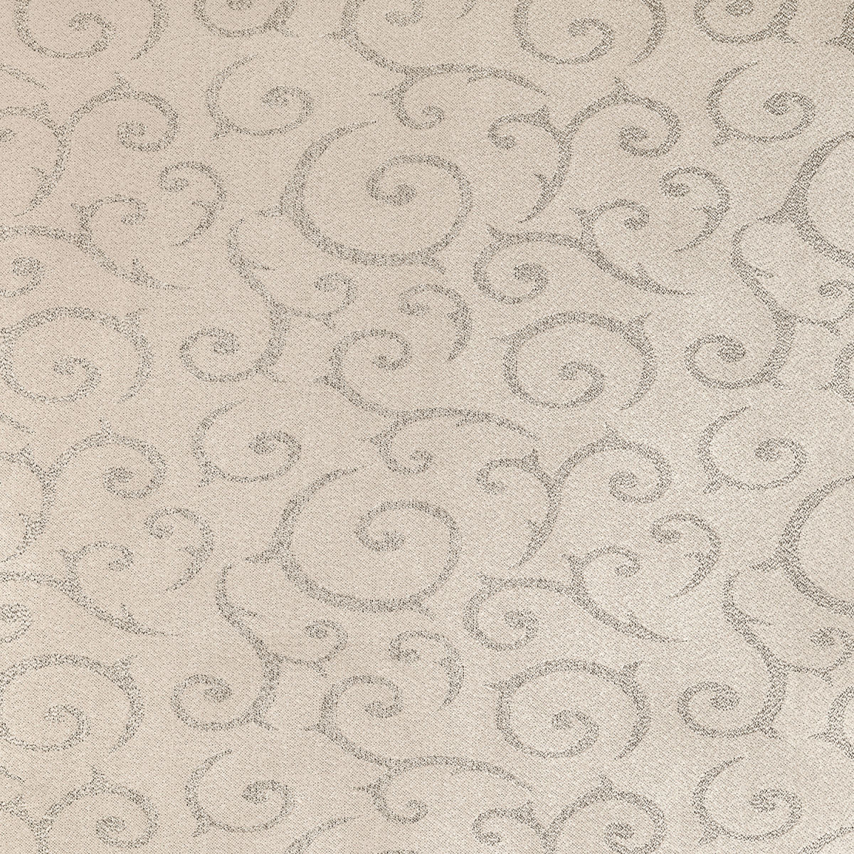 PULSIVA Meterware Tischdecke Mega 180 cm (B); silber