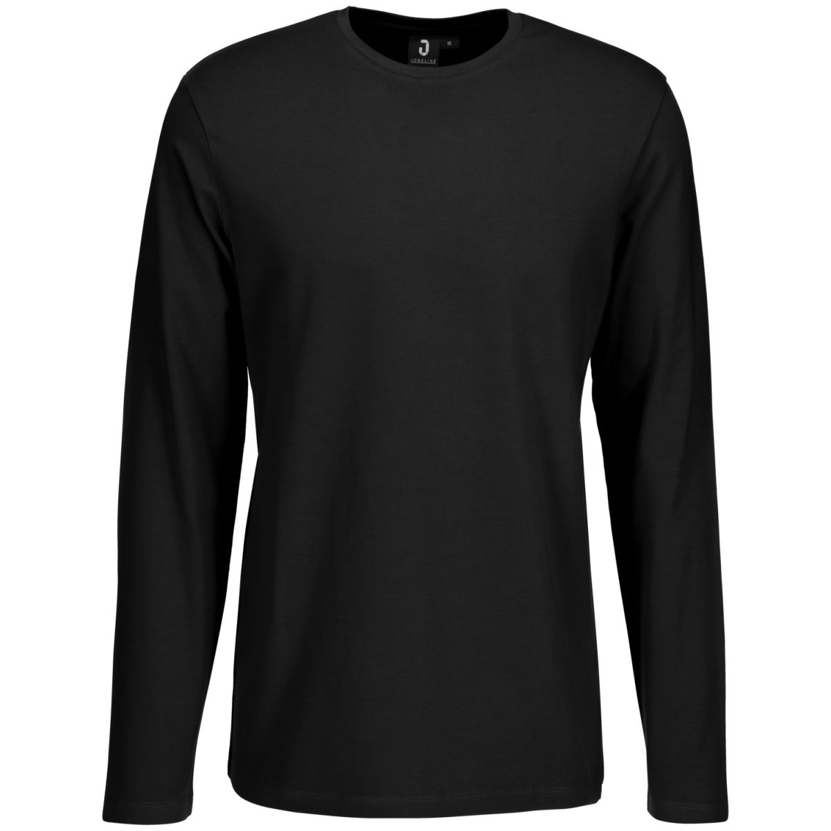 T shirt da uomo a maniche lunghe Malme Regular Fit JOBELINE; Taglia XL; nero