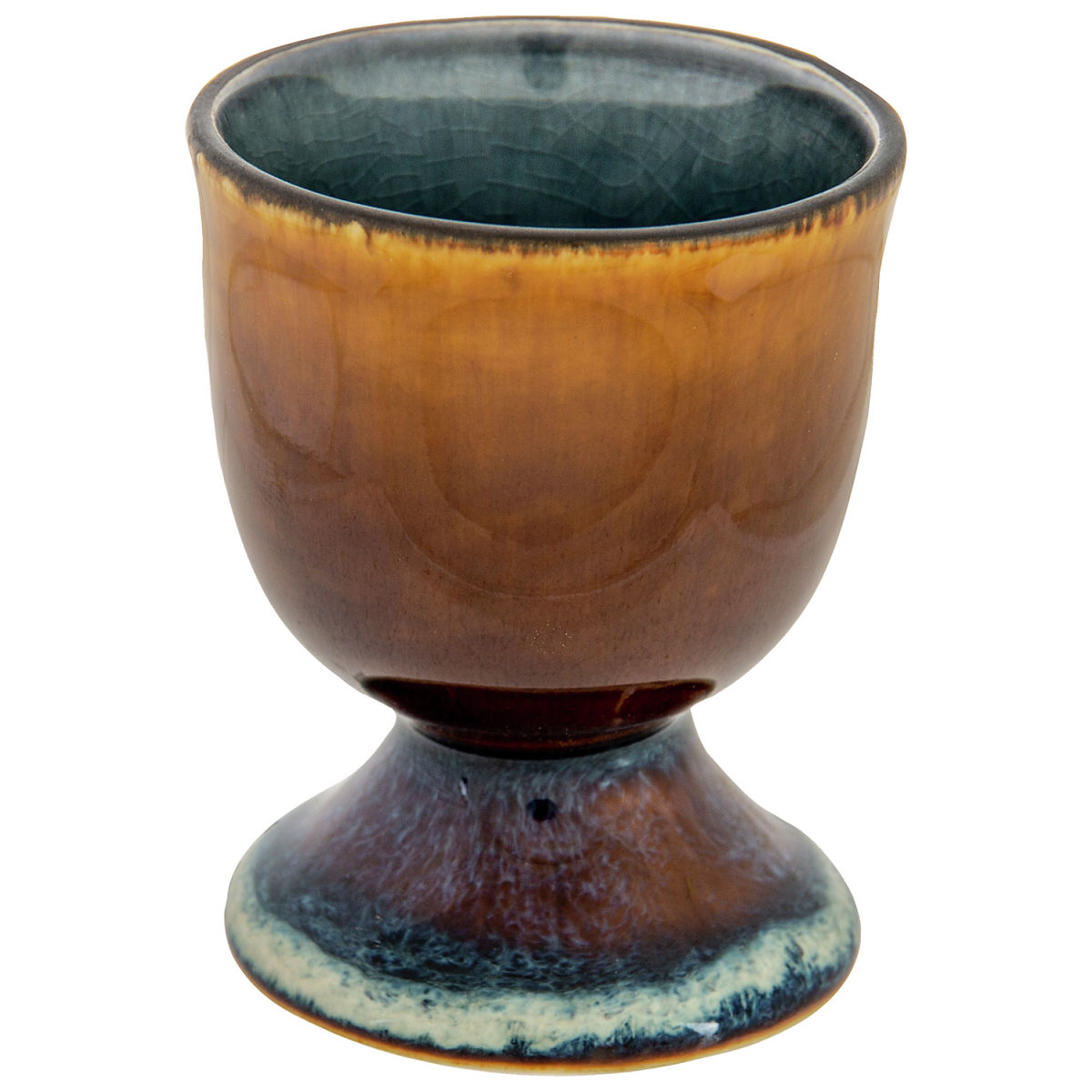 Portauovo Quintana Cosy & Trendy; 5x6.5 cm (ØxH); blu; 12 pz. / Pacco