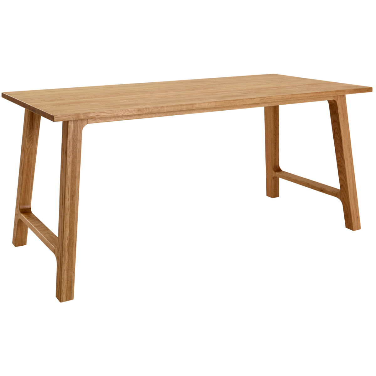 Tavolo Campano rettangolare VEGA; 180x80x77 cm (LxLxH); quercia/naturale; rettangolare