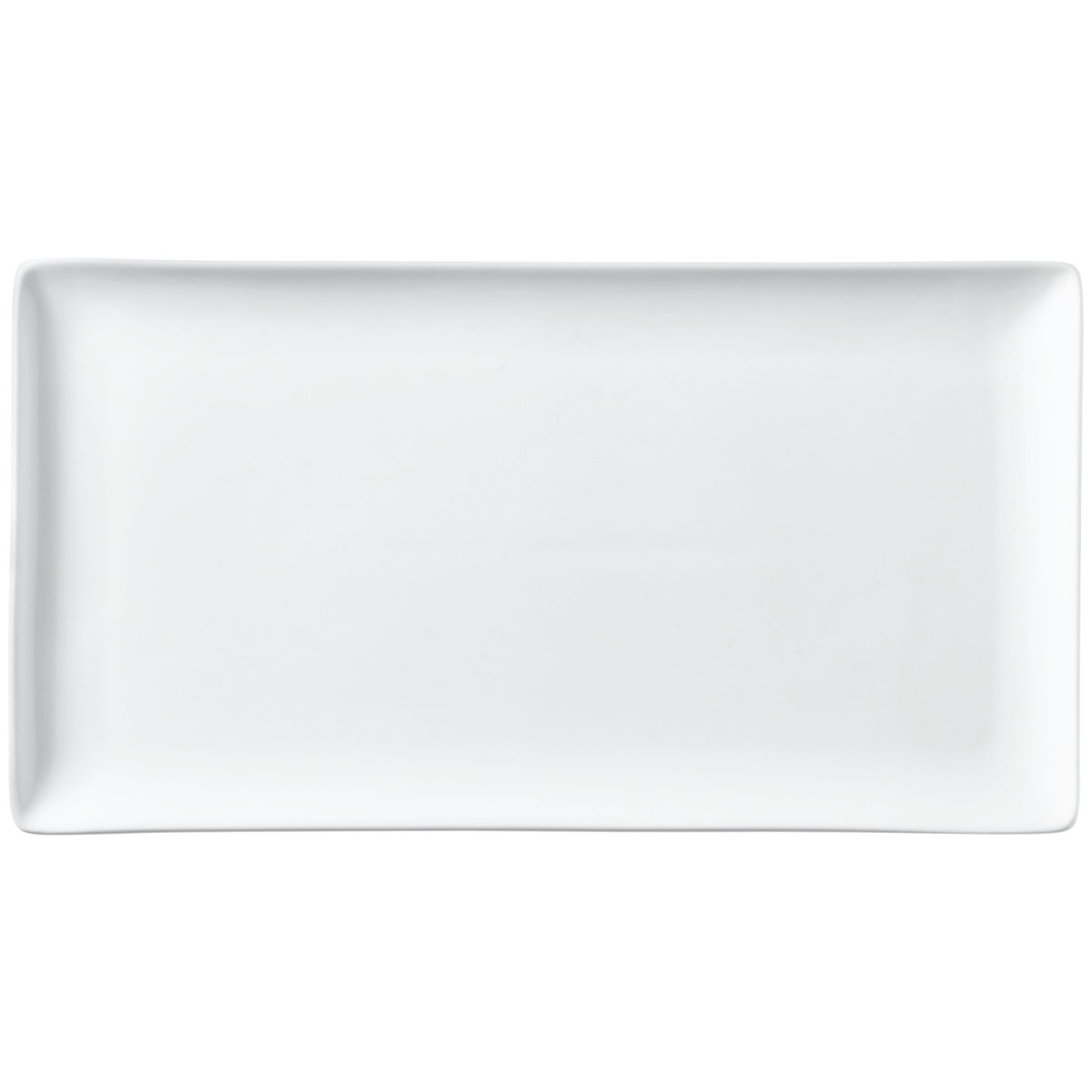 Vega Plat bord San Marino; 24x13x1.5 cm (LxBxH); wit; 4 stuk / verpakking