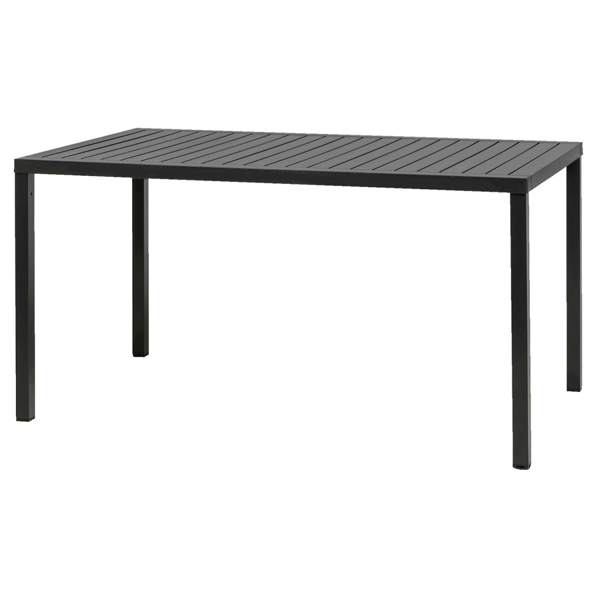 Tavolo Cube rettangolare Nardi; 140x80x75.5 cm (LxLxH); antracite; rettangolare