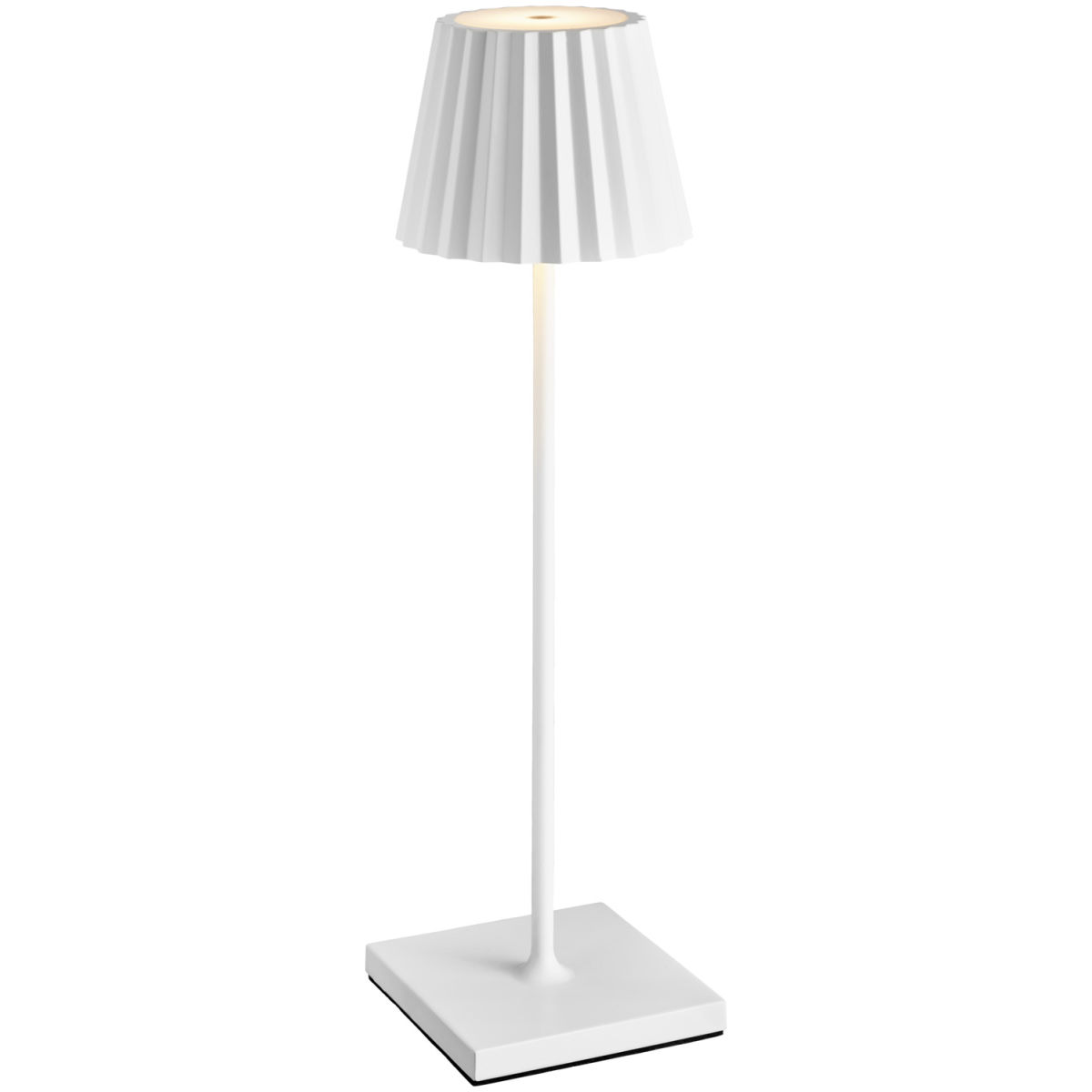 Lampada LED Gunde Sompex; 10x10x38 cm (LxLxH); bianco