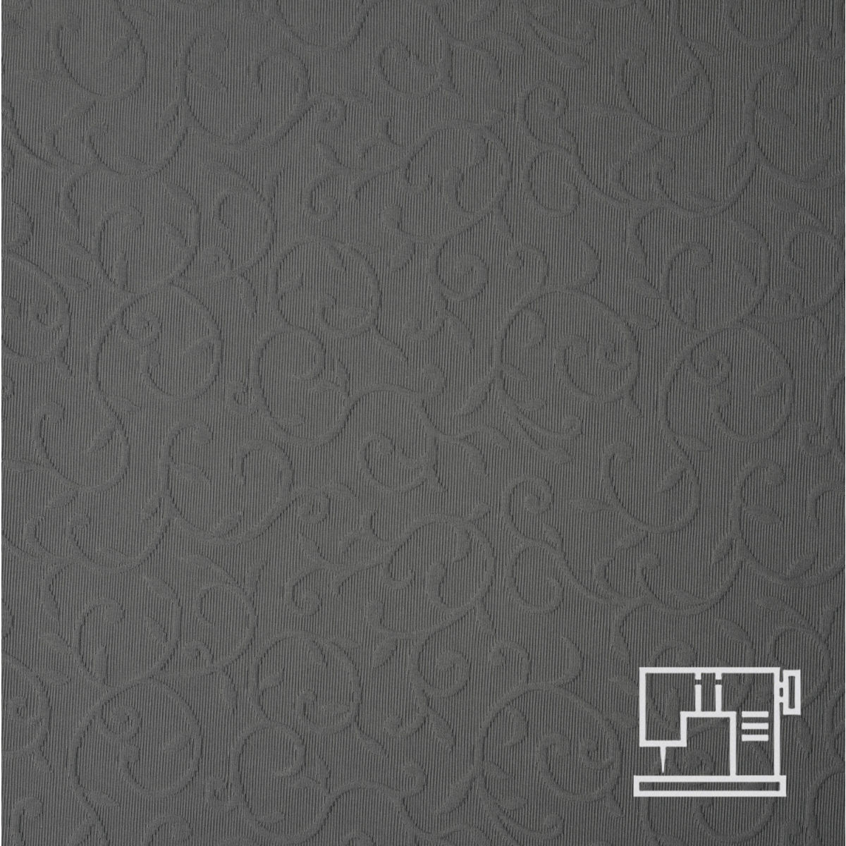 Tovagliato Biella su misura ERWIN M.; antracite