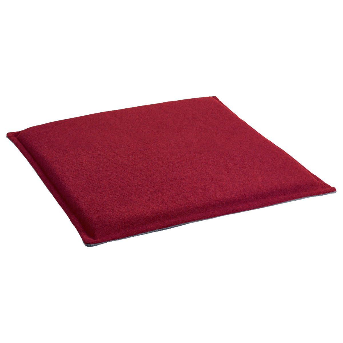 Cuscino sedia in feltro Lia quadrato ERWIN M.; 38x38x3 cm (LxLxH); rosso; quadrata