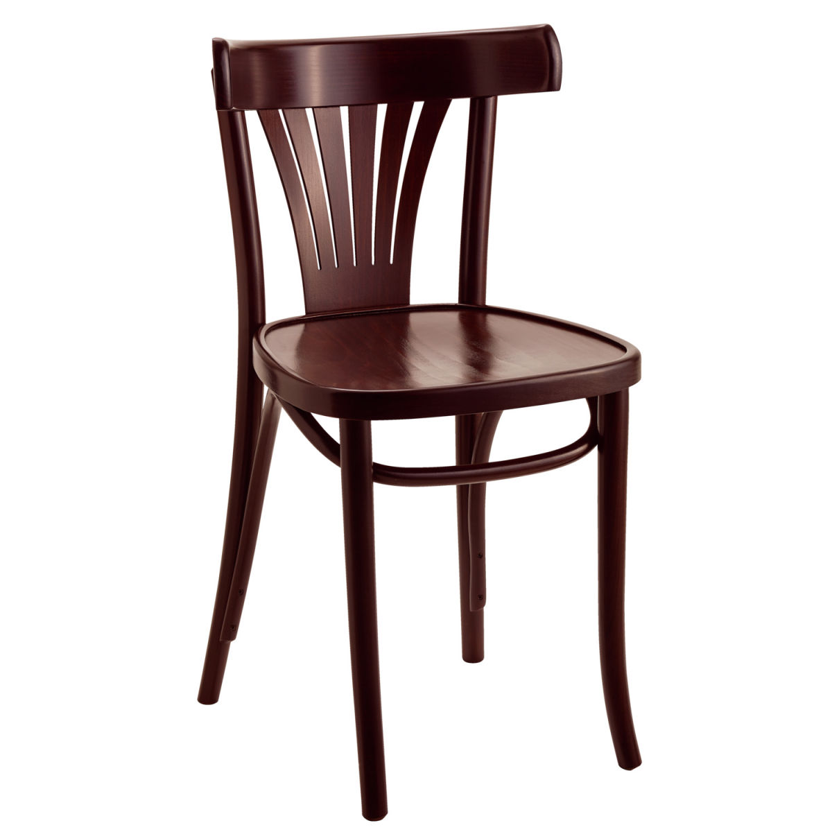 VEGA Bugholzstuhl Sambia 43x45x79 cm (BxTxH); nussbaum; 2 Stück / Pack
