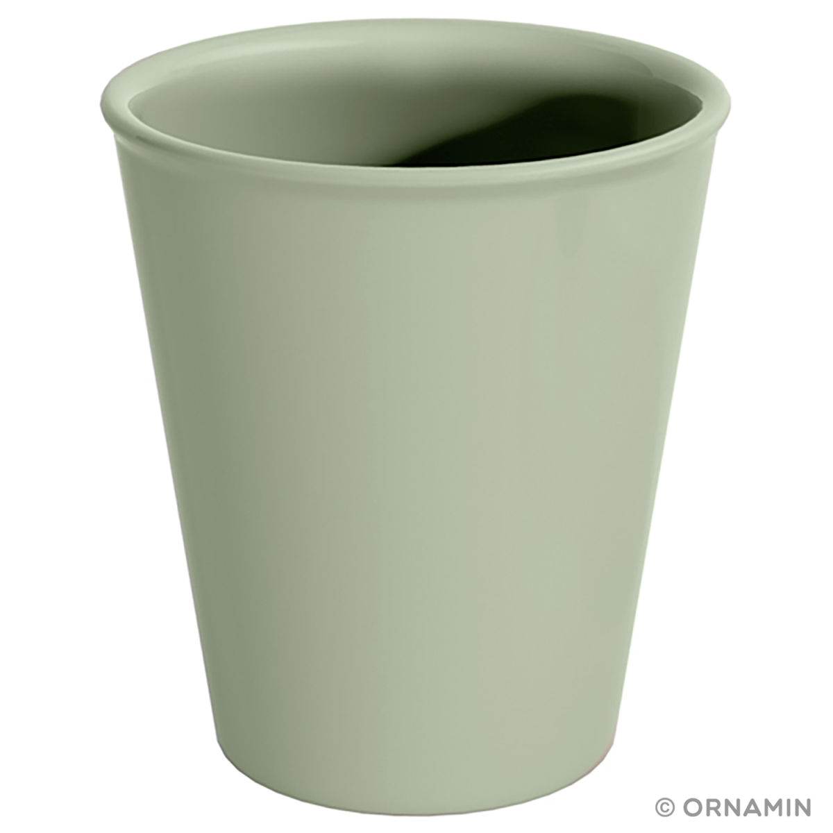 Tazza riutilizzabile Moving Martha Ornamin; 300ml, 9x10 cm (ØxH); verde; 10 pz. / confezione
