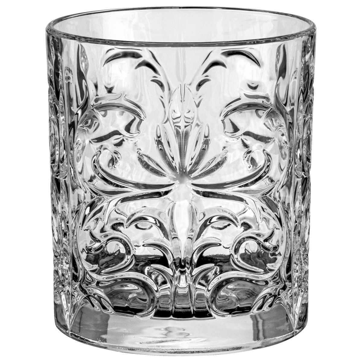 Bicchiere da whisky Tattoo RCR; 340ml, 8.2x9.4 cm (ØxH); trasparente; 6 pz. / confezione