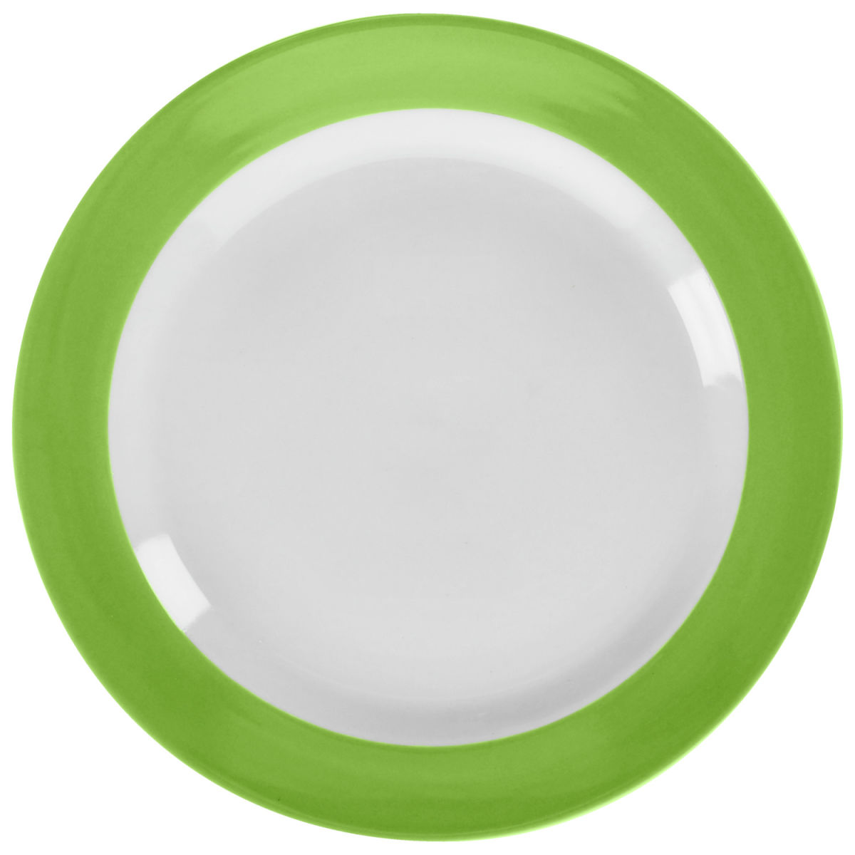PULSIVA Bord Joy 2.0 plat; 21 cm (&Oslash;); groen; rond; 6 stuk / verpakking