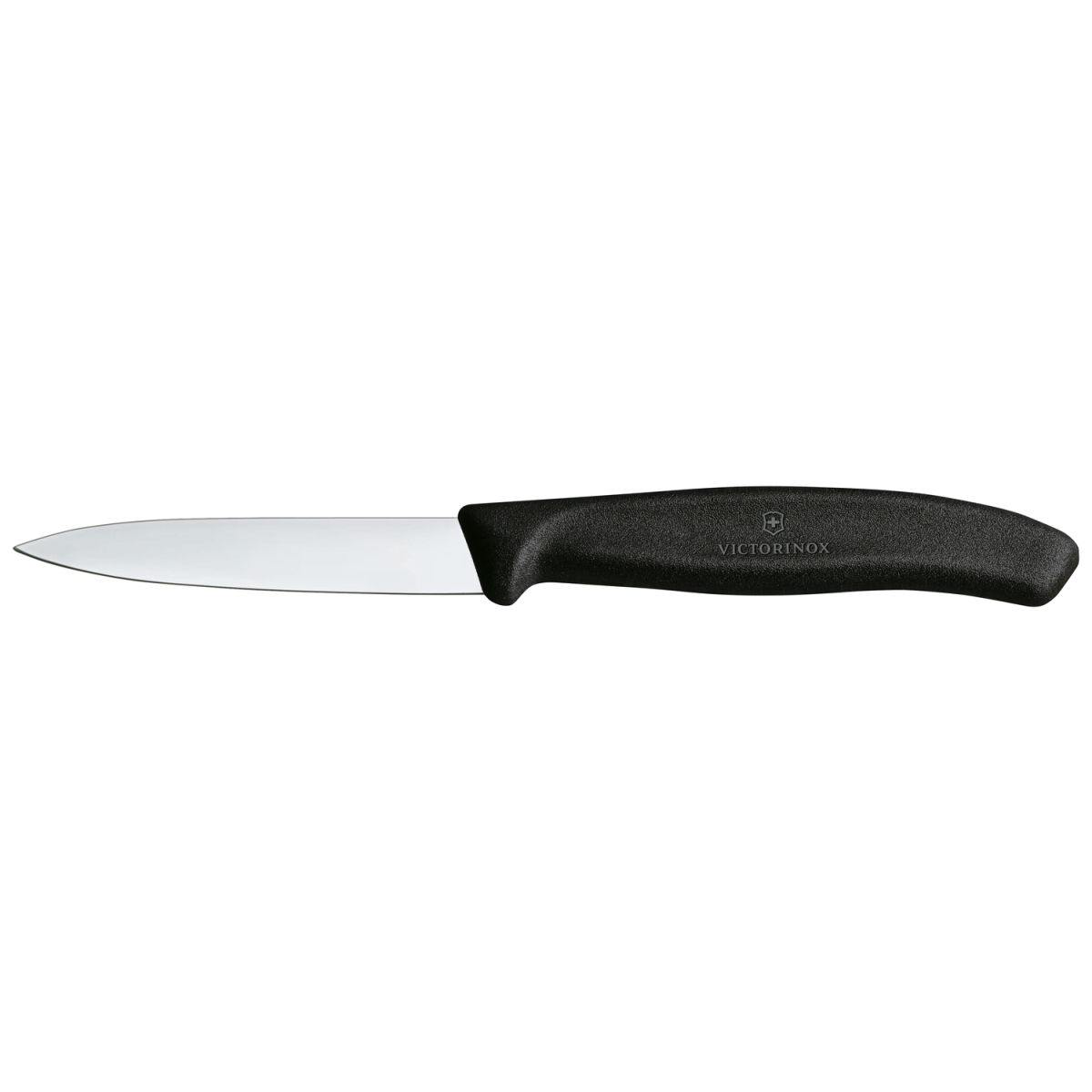 Victorinox Groentemes Swiss Classic, recht; Lemmetlengte 8 cm, 18.9 cm (L); zilver/zwart; 6 stuk / verpakking