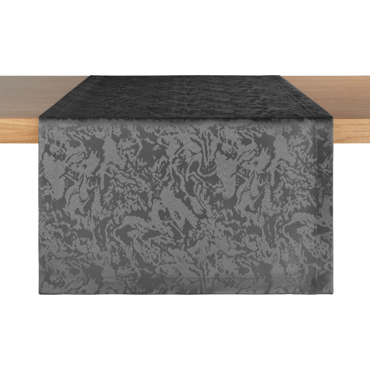 PULSIVA Tischläufer Marmor 40x130 cm (BxL); anthrazit; rechteckig; 2 Stück / Pack