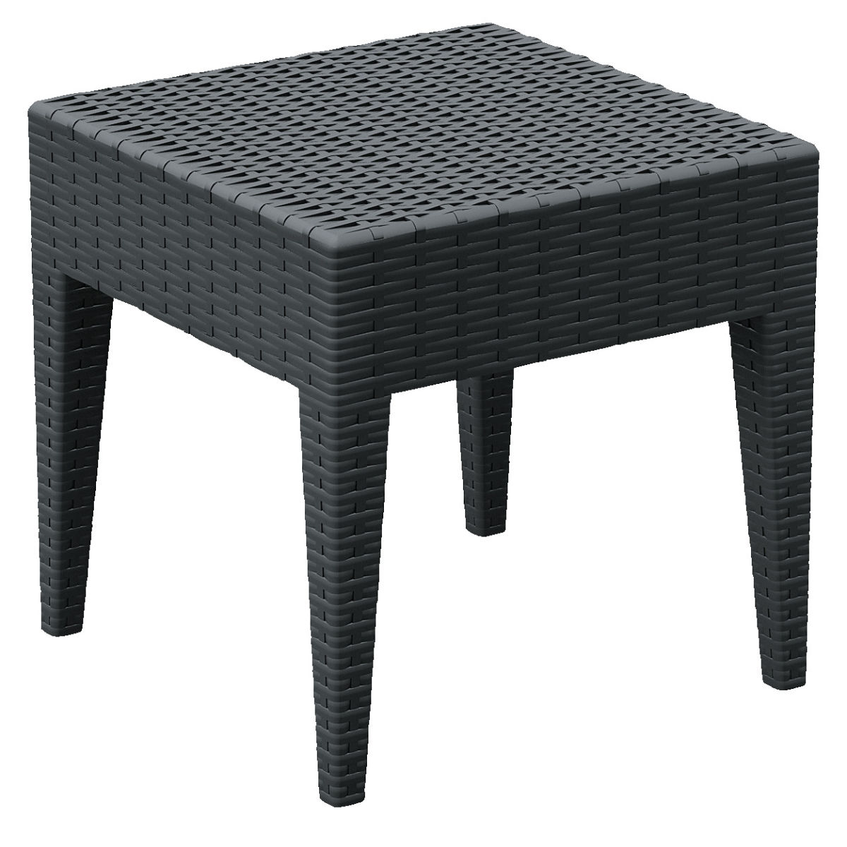Siesta Loungetisch Melrose 45x45x45 cm (LxBxH); anthrazit; rechteckig