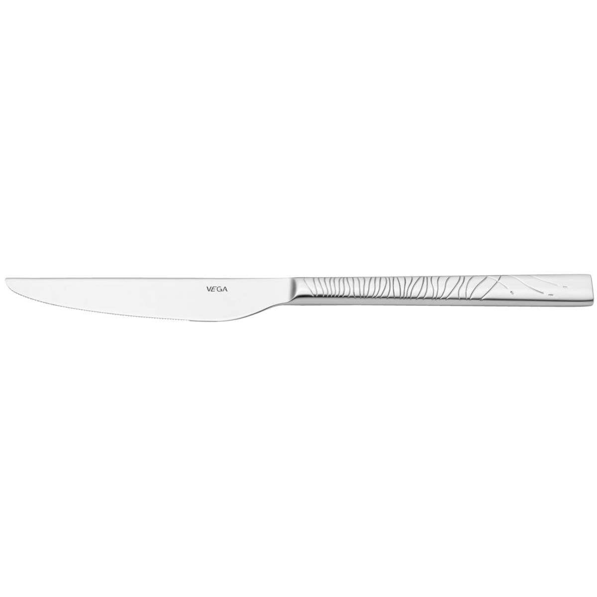 VEGA Menümesser Monastir 22.4 cm (L); silber, Griff silber; 12 Stück / Pack