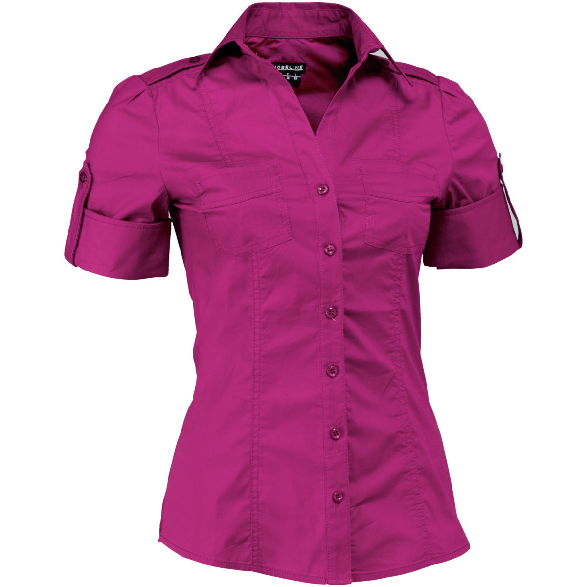 Camicetta Kate maniche corte JOBELINE; Taglia 42; mora