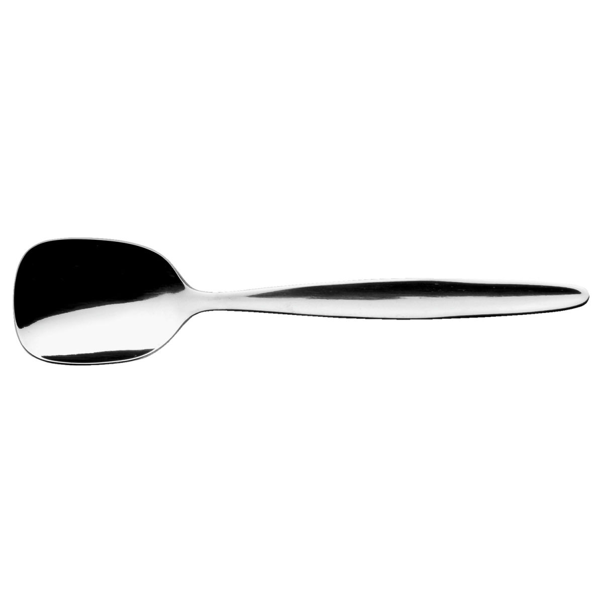 VEGA Eislöffel Fortuna kurz 13.3 cm (L); silber, Griff silber; 12 Stück / Pack
