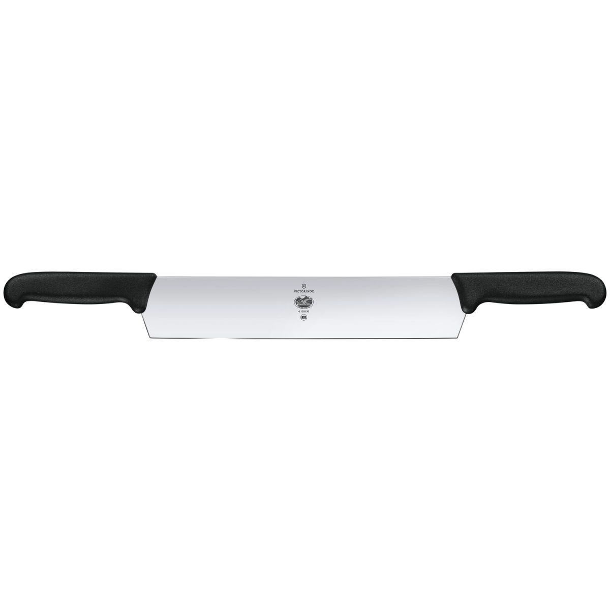 Coltello per il formaggio Fibrox 2 manici Victorinox; lunghezza lama 30 cm, 58.8 cm (L); argento/nero