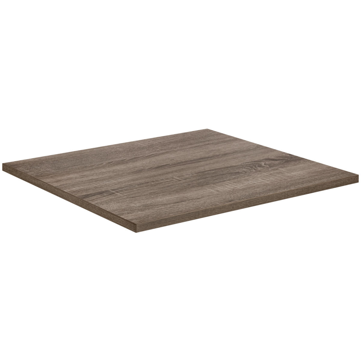 PULSIVA Tafelblad Solona rechthoekig; 68x60x1.9 cm (LxBxH); eiken; rechthoekig