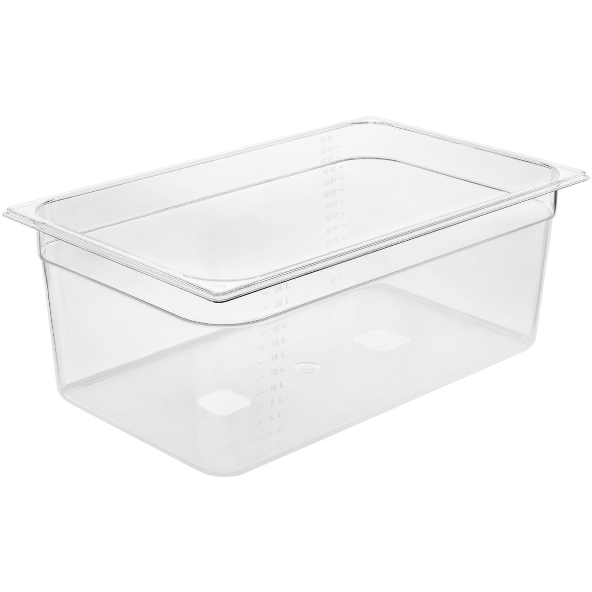 VEGA GN-Behälter 1/1 Trigno GN 1/1, 26.4 l, 53x32.5x20 cm (LxBxT); transparent