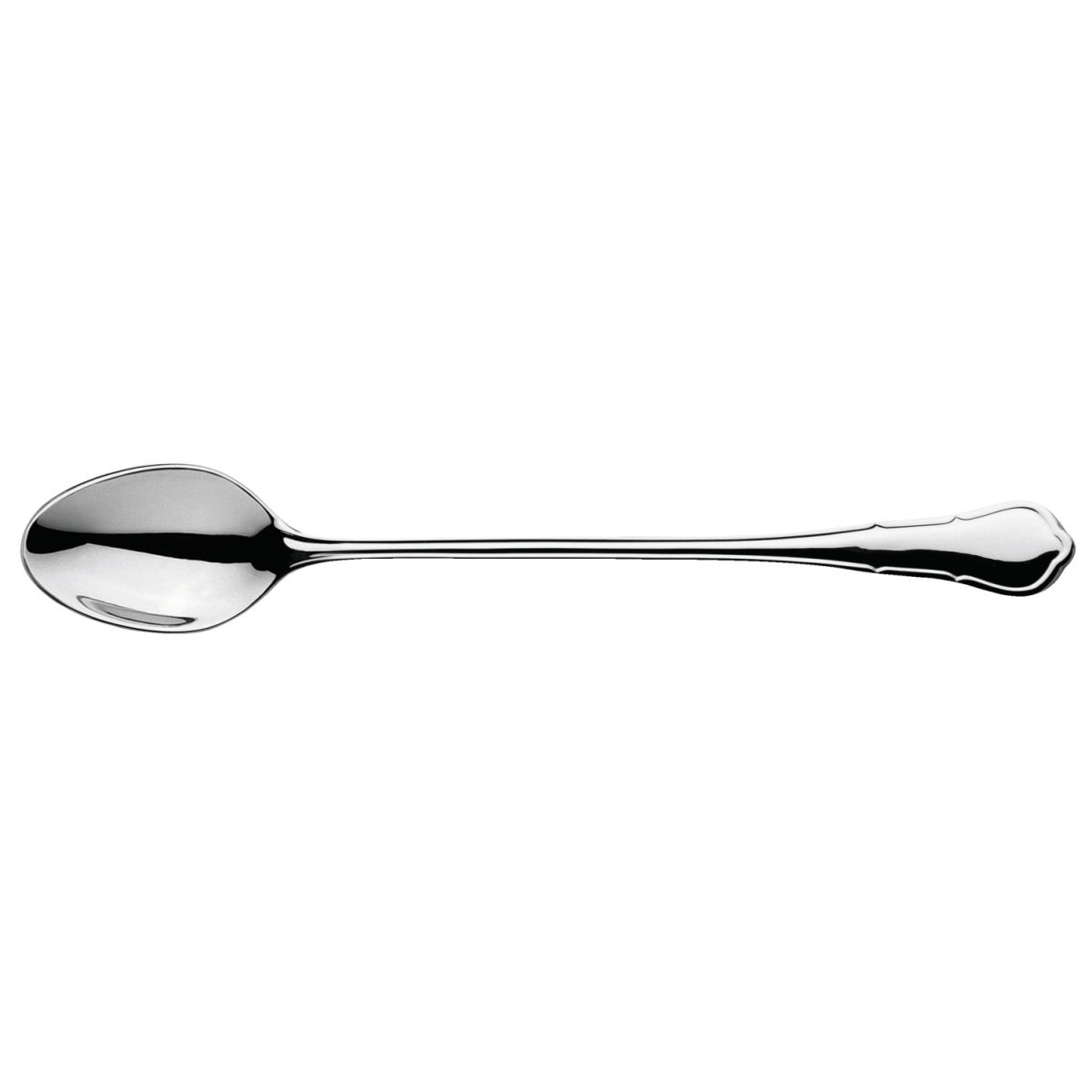 VEGA Eis-/Longdrinklöffel Chippendale 19.9 cm (L); silber, Griff silber; 12 Stück / Pack