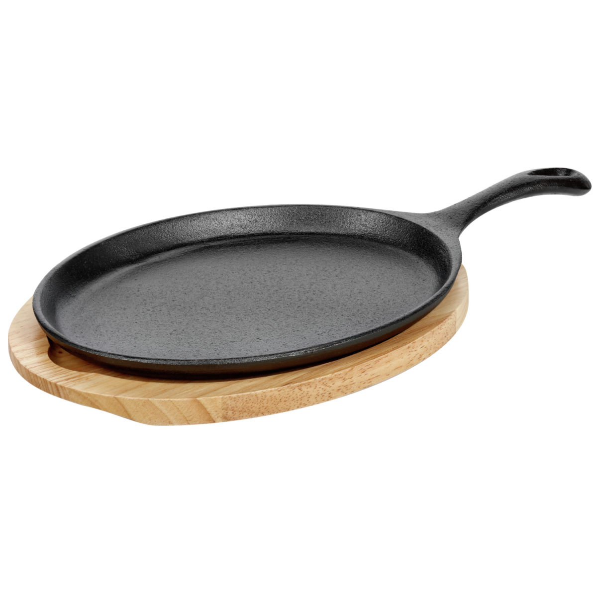 PULSIVA Servierpfanne Smart 24.5x18 cm (LxB); schwarz; oval