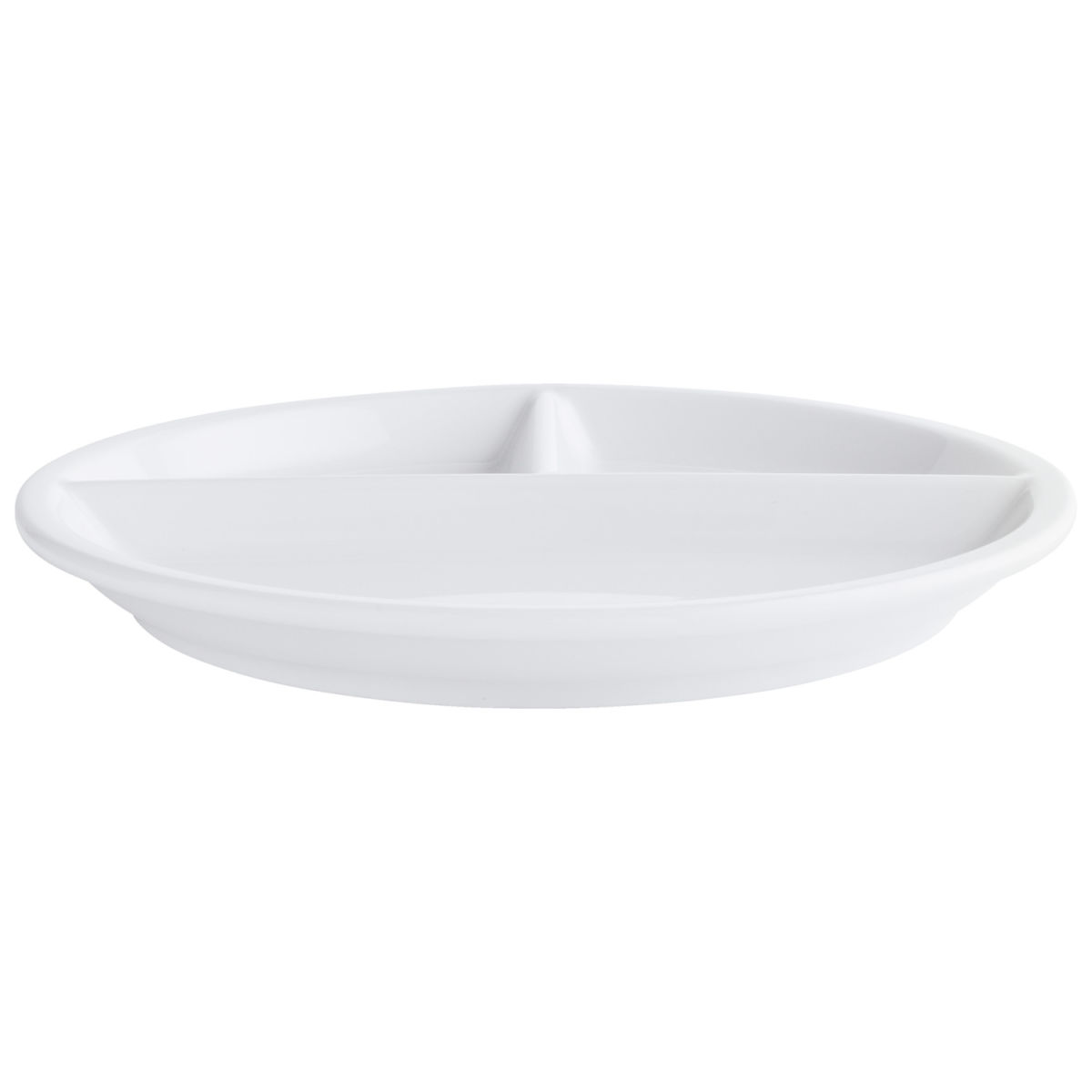 PULSIVA Bord Stackora 3-delig; 25.5 cm (&Oslash;); wit; rond; 6 stuk / verpakking