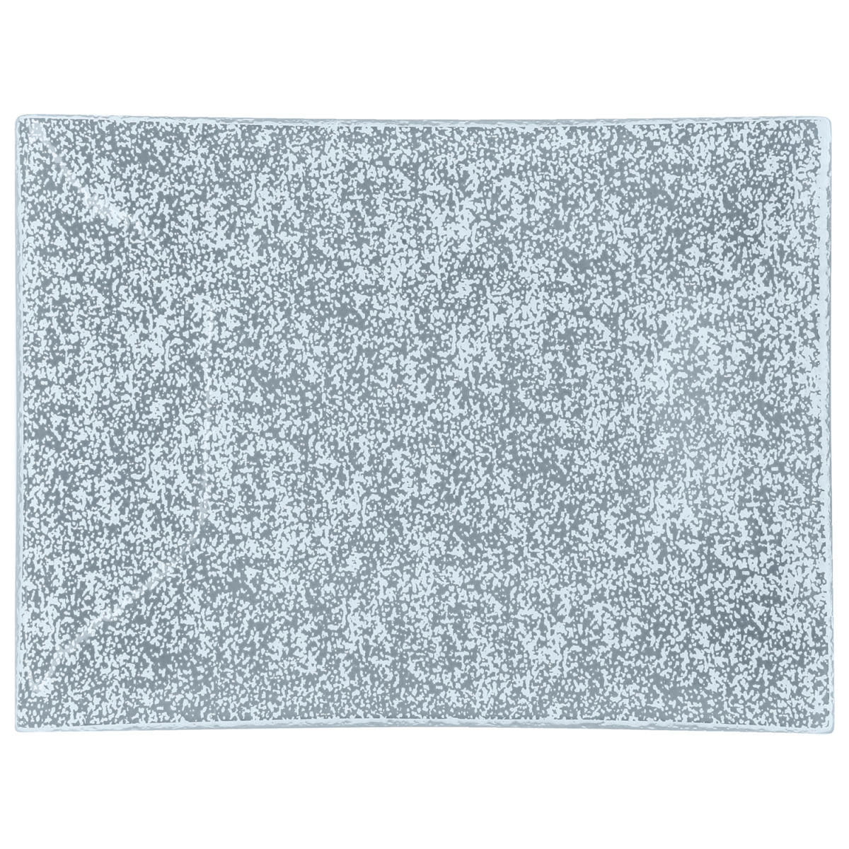 Mini piatto da portata Dewi VEGA; 16x12 cm (LxL); grigio; rettangolare; 6 pz. / confezione