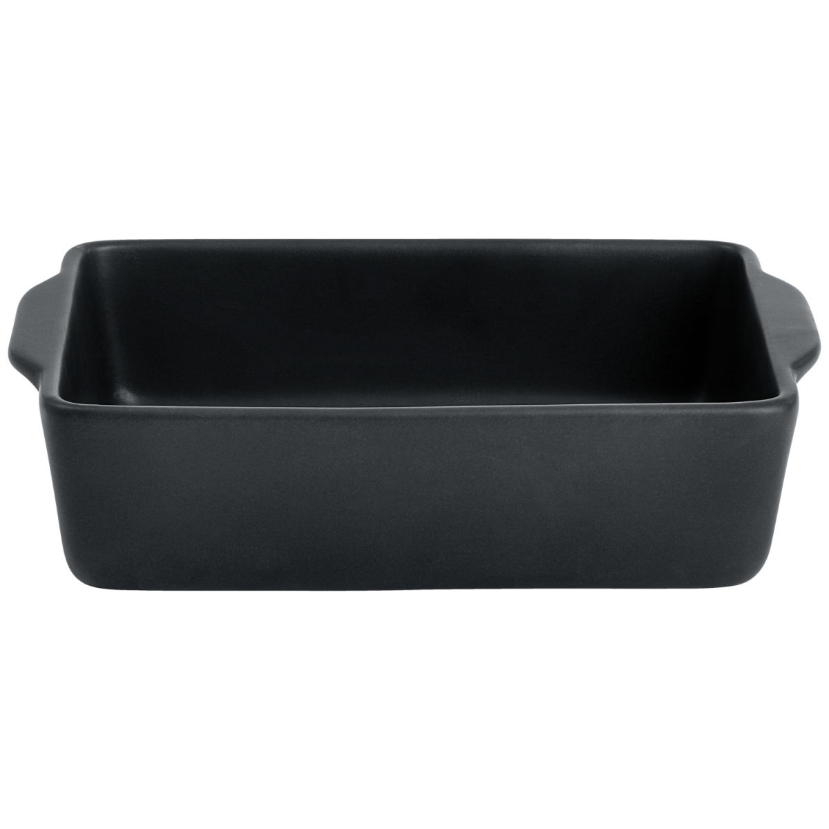 Teglia Ferry rettangolare con manici VEGA; 450 ml, 17.5x11x4.5 cm (LxLxH); nero; rettangolare; 6 pz. / confezione