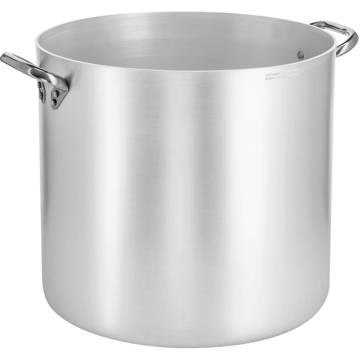 Agnelli Soeppan Aluminio; 33600ml, 36x34 cm (ØxH); zilver; rond