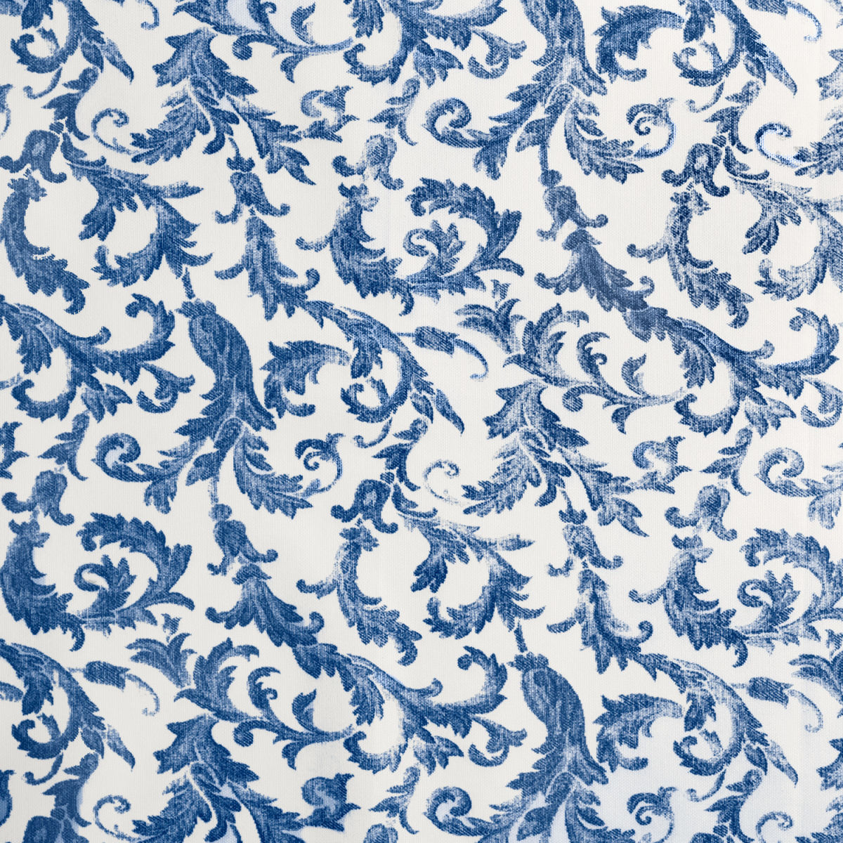 Tessuto al metro Taline con motivo ERWIN M.; 165 cm (L); blu