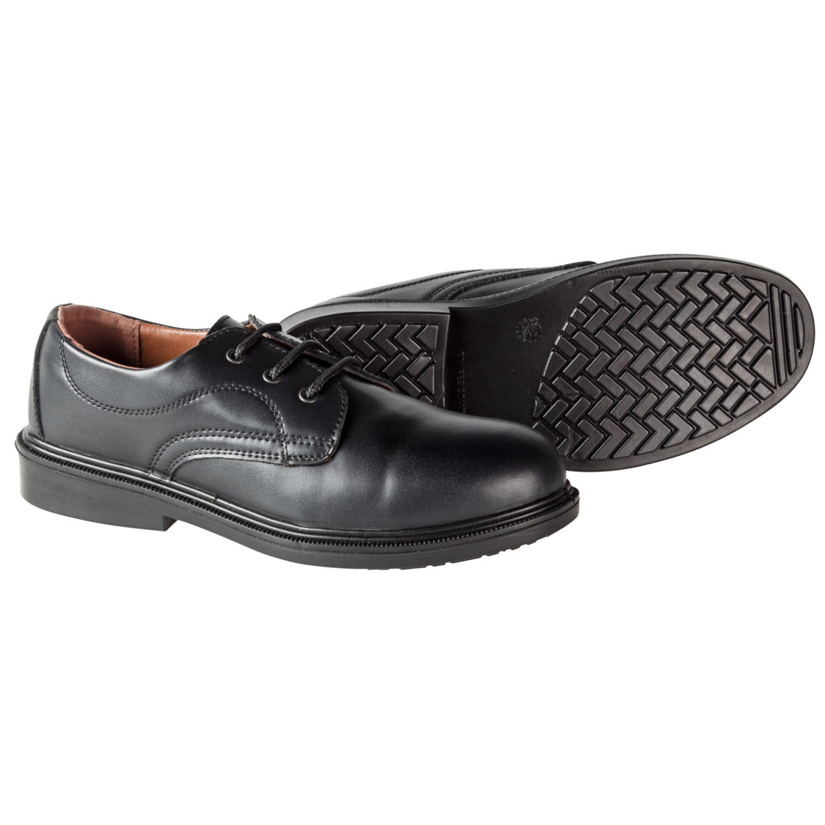 Scarpe stringate da uomo Service AWC; Misura 42; nero