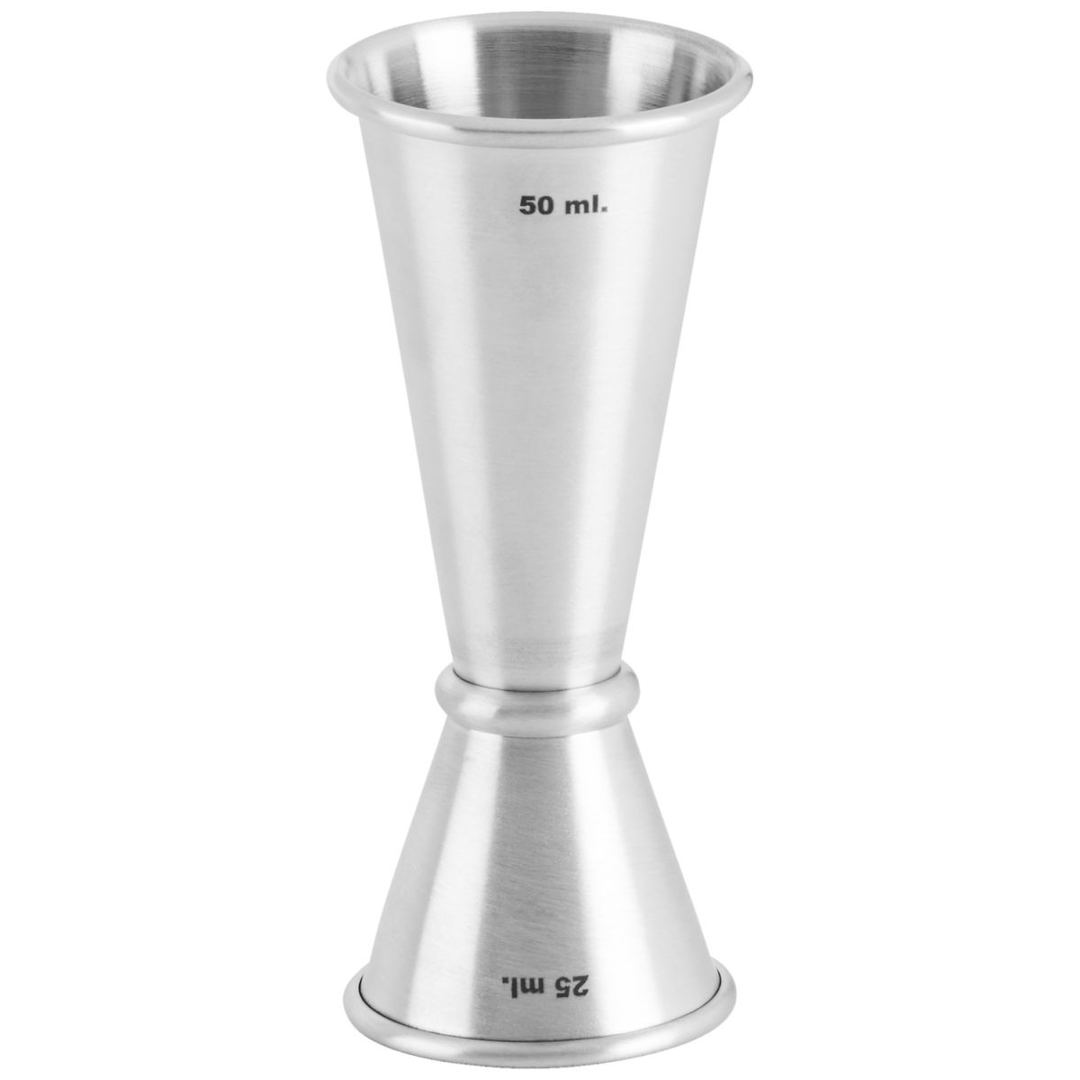 VEGA Japansk jigger Century; 4.5x11 cm (ØxH); Silverfärg