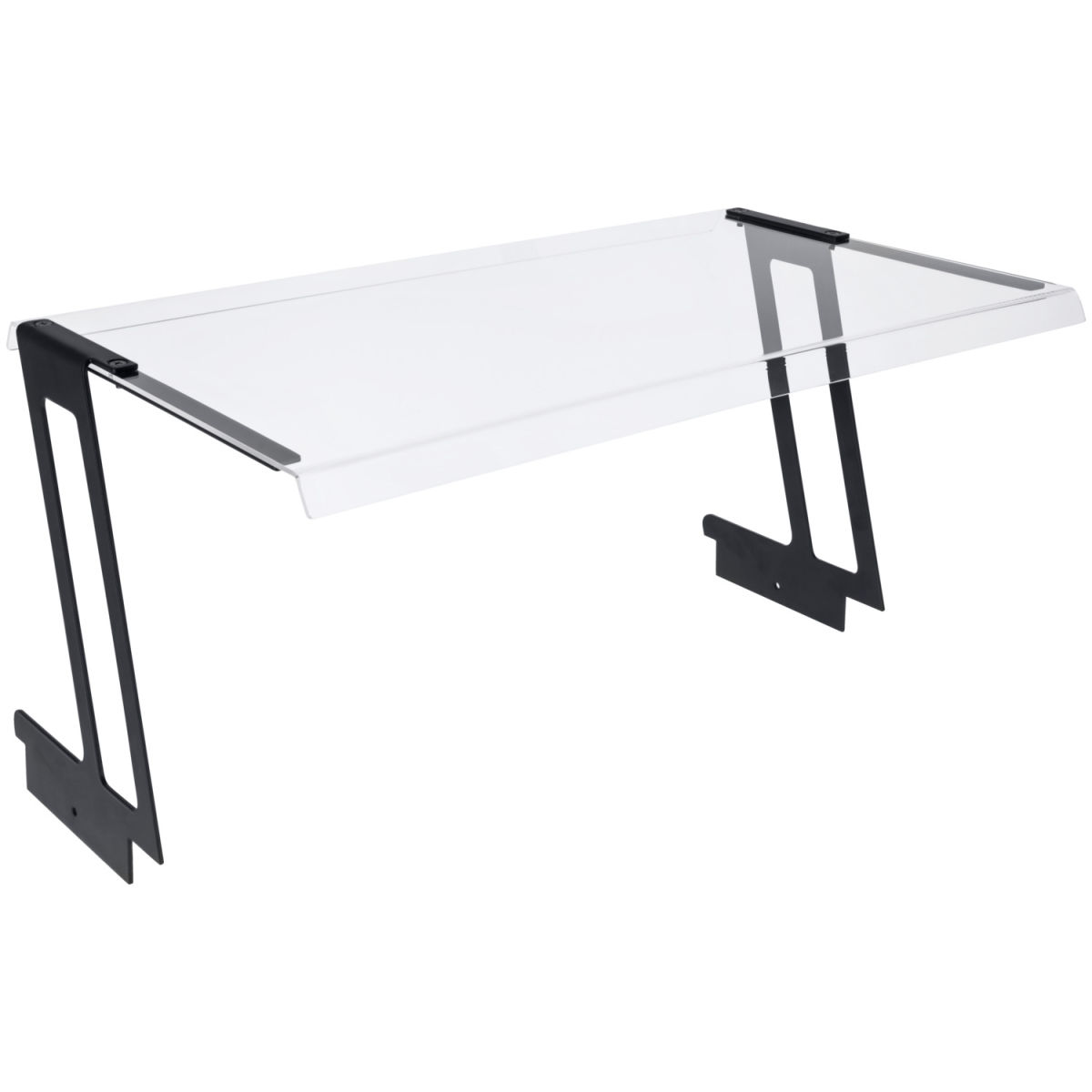 VEGA Hygieneschutz Esino GN 1/1 54.6x33x29.5 cm (LxBxH); transparent/schwarz; rechteckig
