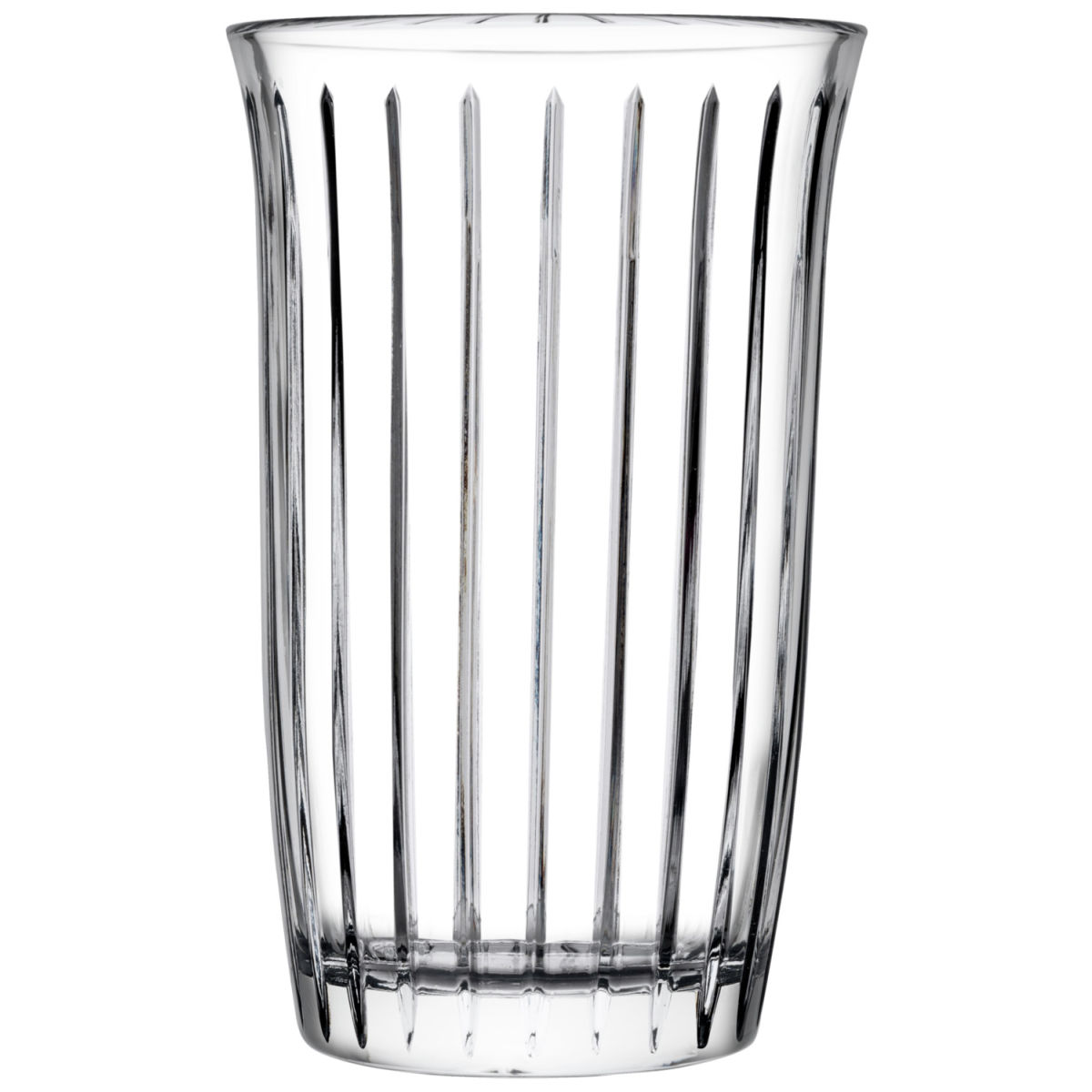 Pasabahçe Longdrinkglas Joy mit Rillen 365 ml, 8.35x13.1 cm (ØxH); transparent; 4 Stück / Pack
