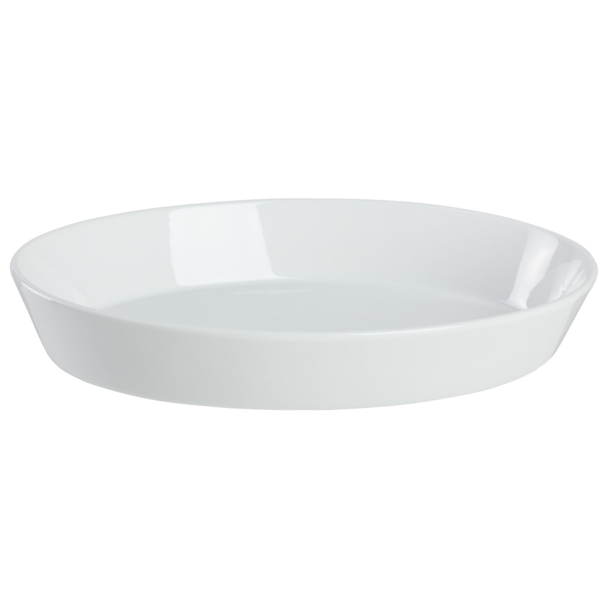 PULSIVA Auflaufform Luno 1500 ml, 30x21x5 cm (LxBxH); weiß; oval; 6 Stück / Pack