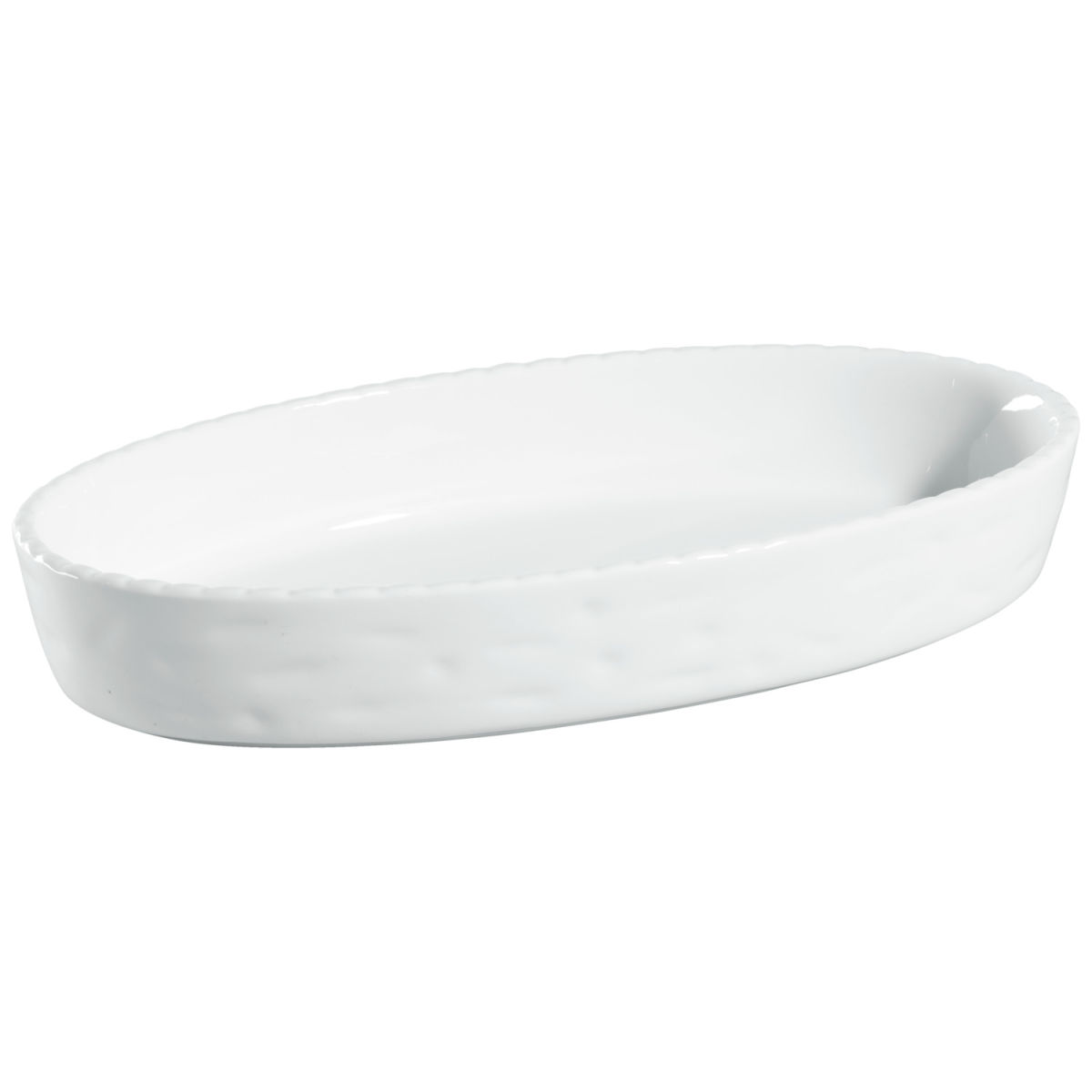 VEGA Auflaufform Kalumi 650 ml, 23.3x13.2x4 cm (LxBxH); weiß; oval; 3 Stück / Pack