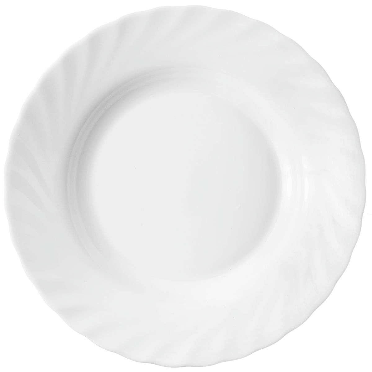 Piatto fondo Trianon conf. da 6 ARC; 350ml, 22.5 cm (Ø); bianco; rotonda; 6 pz. / confezione