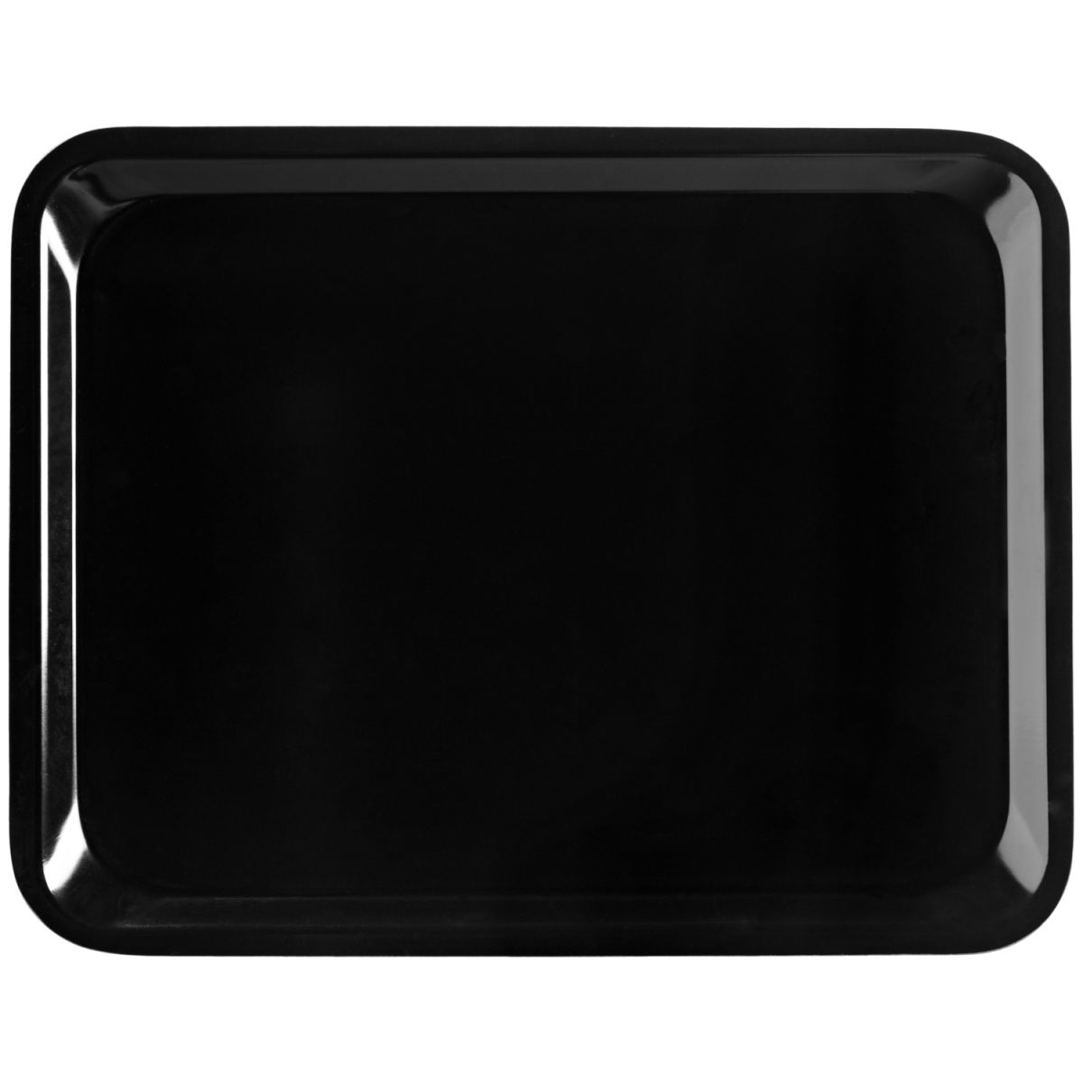 Platex Serviertablett Amina 40x30x1.5 cm (LxBxH); schwarz; rechteckig