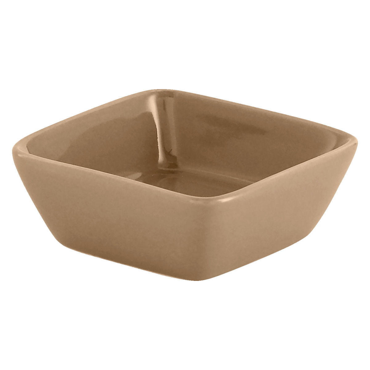 Mini quadrato Telko VEGA; 70ml, 7x7x3 cm (LxLxH); beige; quadrata; 12 pz. / confezione